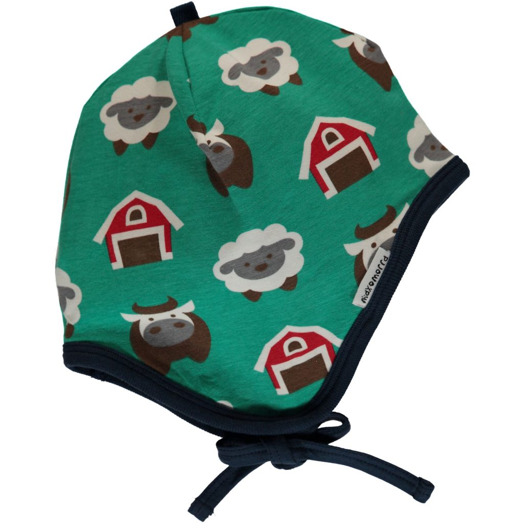 Maxomorra Farm Helmet Hat Eddie & Min