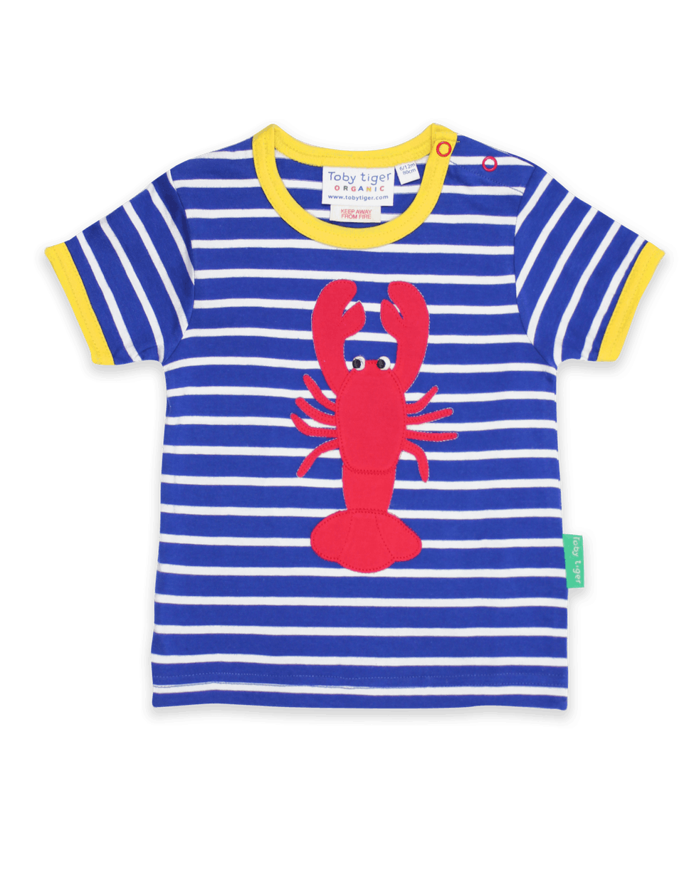 SSALOB Organic Lobster Applique T-shirt