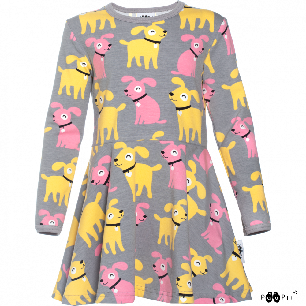 Paapii Dog LS Skater Dress