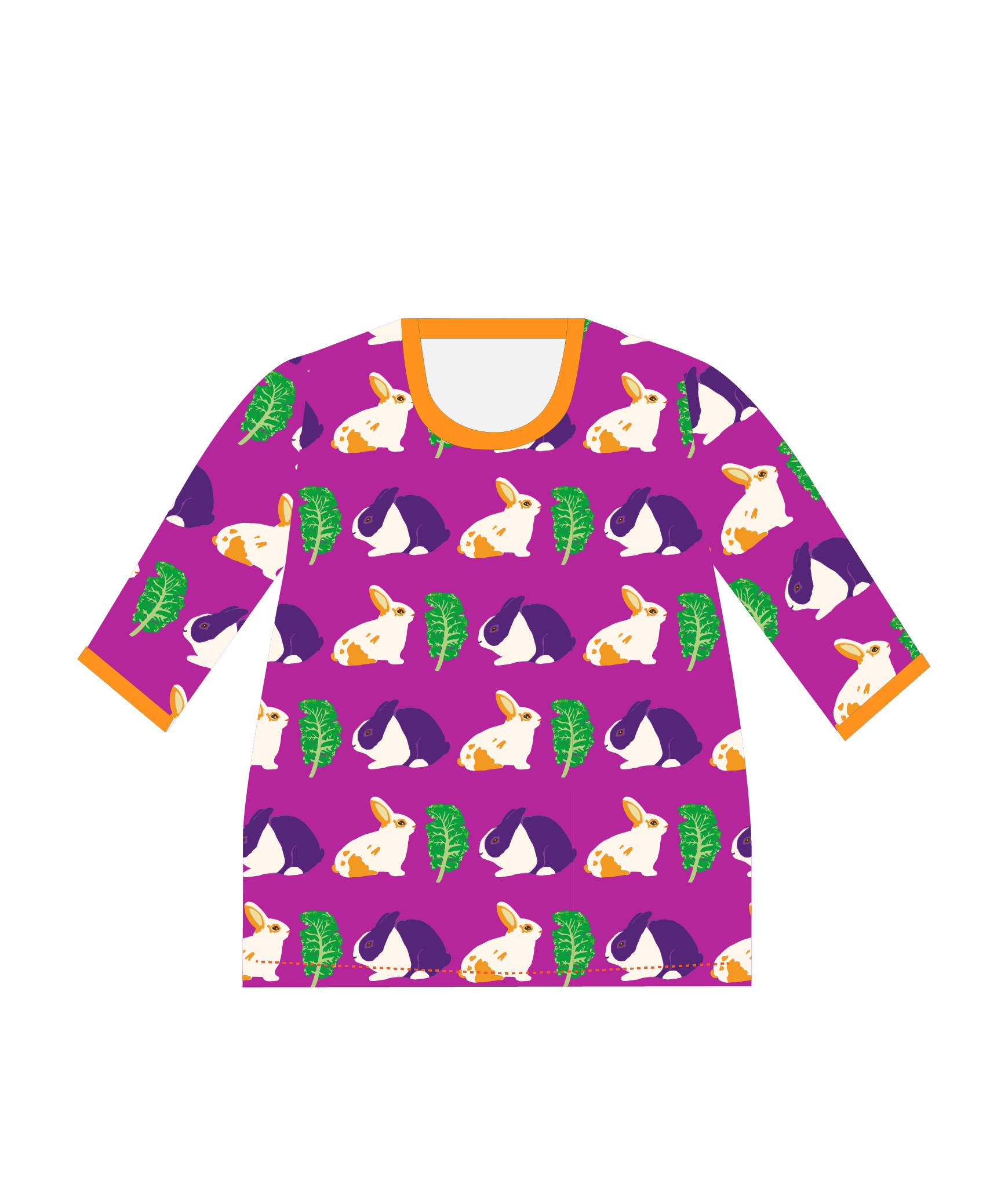 Pikolo Rabbit & Kale Adult Top