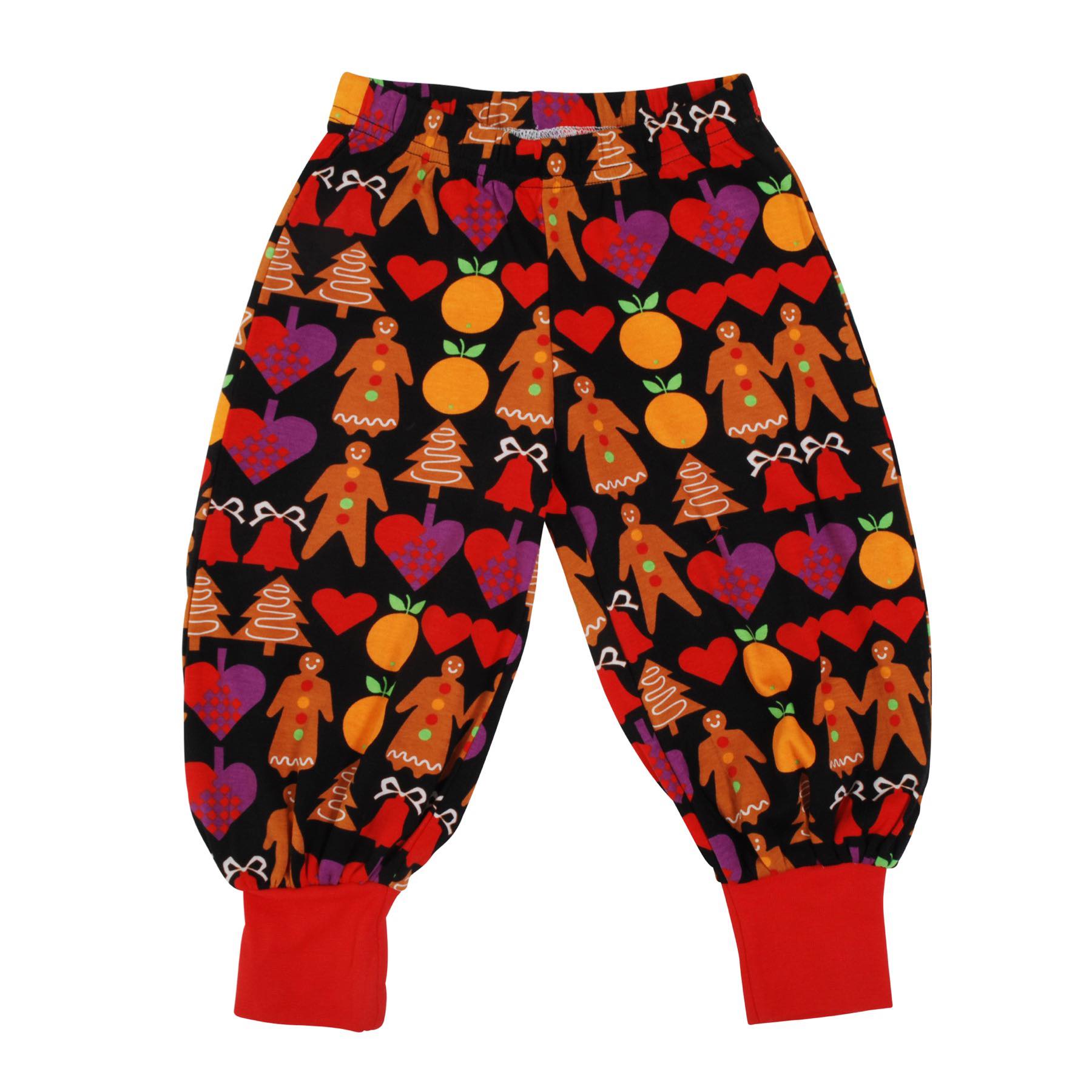Duns Gingerbread Black Baggy Pants Eddie & Min