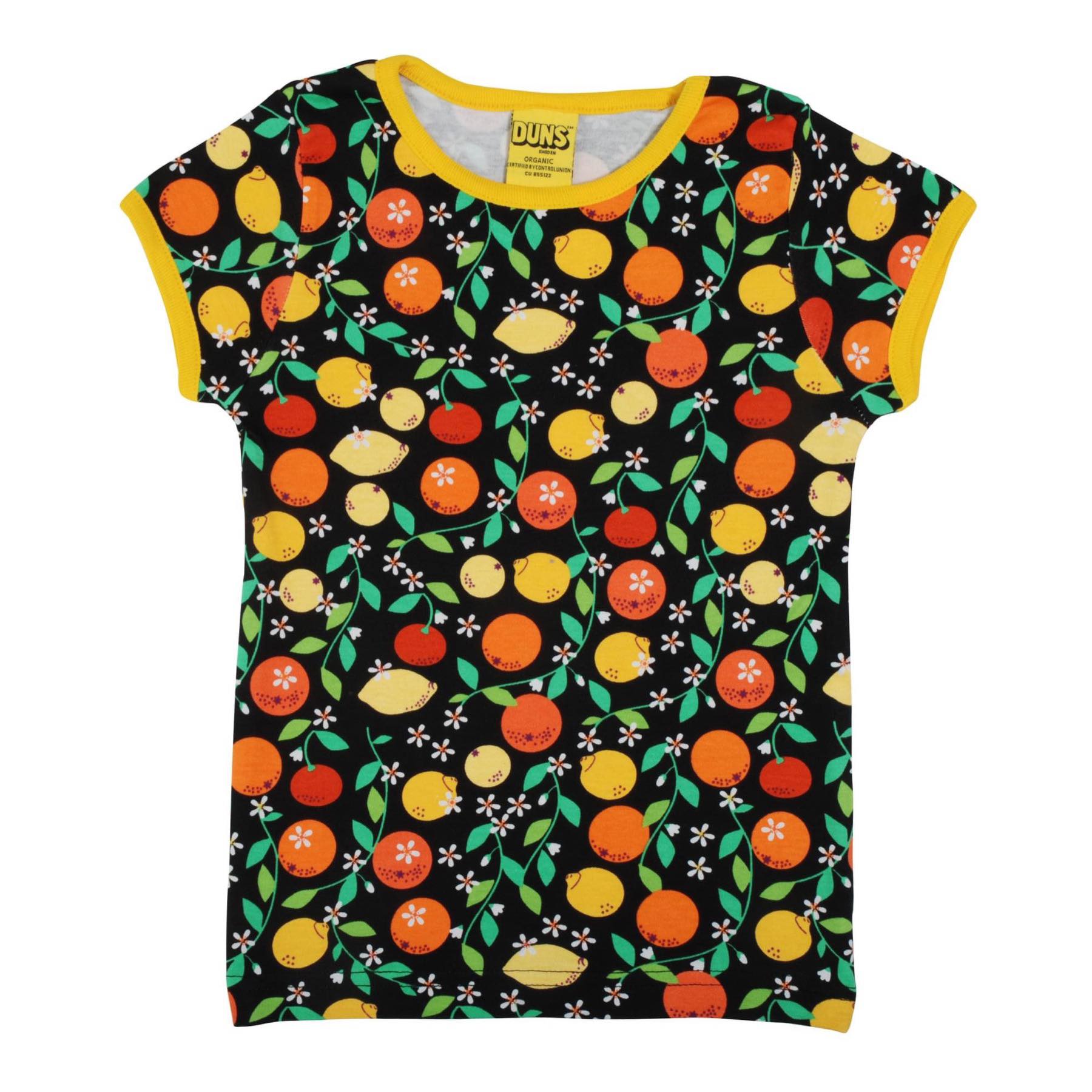 Duns Citrus Black SS Top