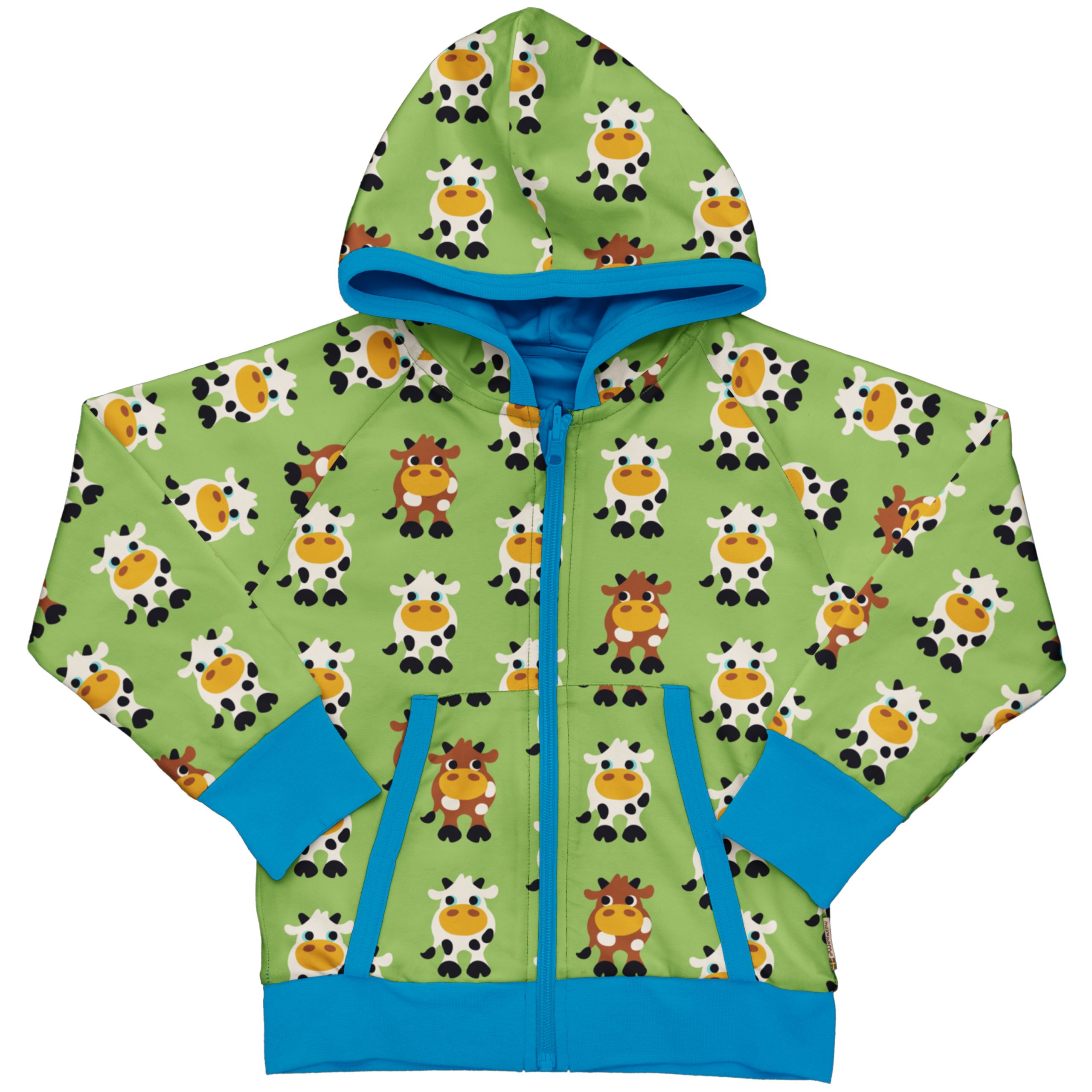 Maxomorra Cardigan Hood Reversible COW